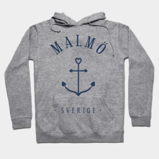 Swedish city Malmö Anchor Hoodie